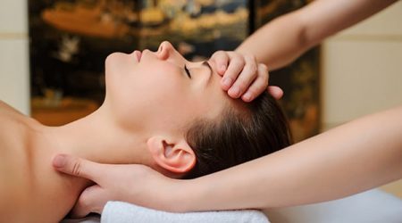 Spa Procedure Of Neck Massage
