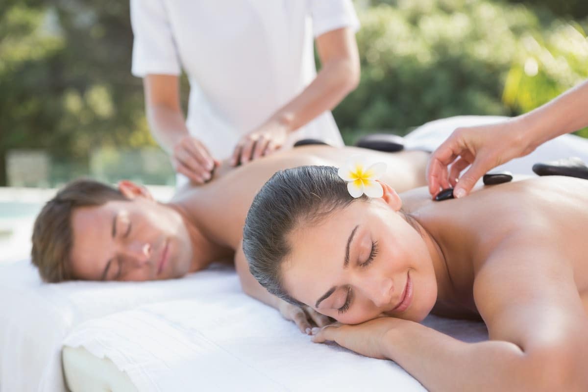 Couples Massage Spa Enjoyed by Men