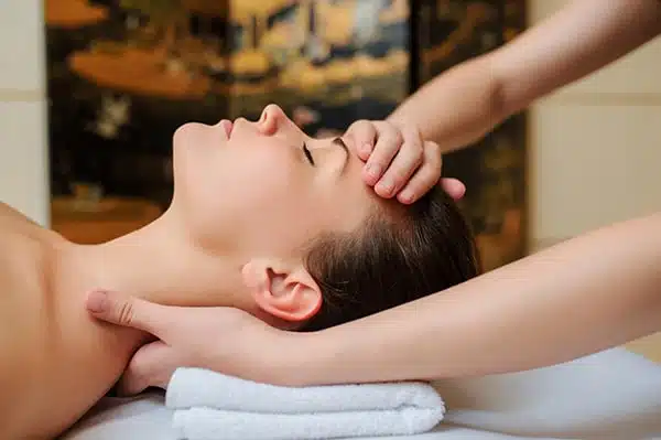 Spa Procedure Of Neck Massage